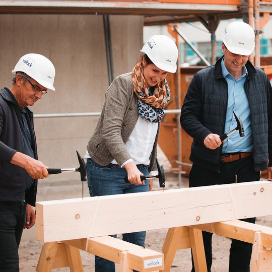 Richtfest. Foto: SONOTECH